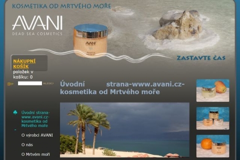 Avani - kosmetika od mrtvého moře 