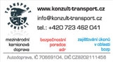 Tviorba vizitky pro firmu Konzult-Transport s.r.o. 