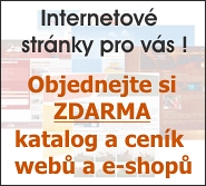 Www prezentace obsahující redakční systém - Internetové stránky pro vás ! Objednejte si zdarma katalog