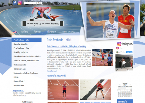 Petr Svoboda, atlet, sport https://www.petr-svoboda.eu 