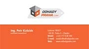 Vizitka odhady Praha 